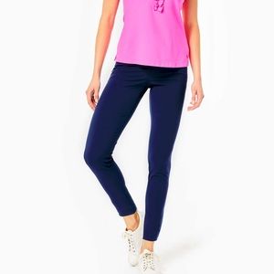 Lilly Pulitzer Luxletic UPF 50+ Corset Pant in Navy